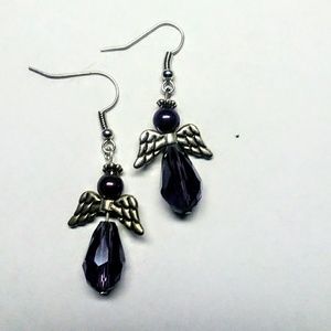 Angel earrings